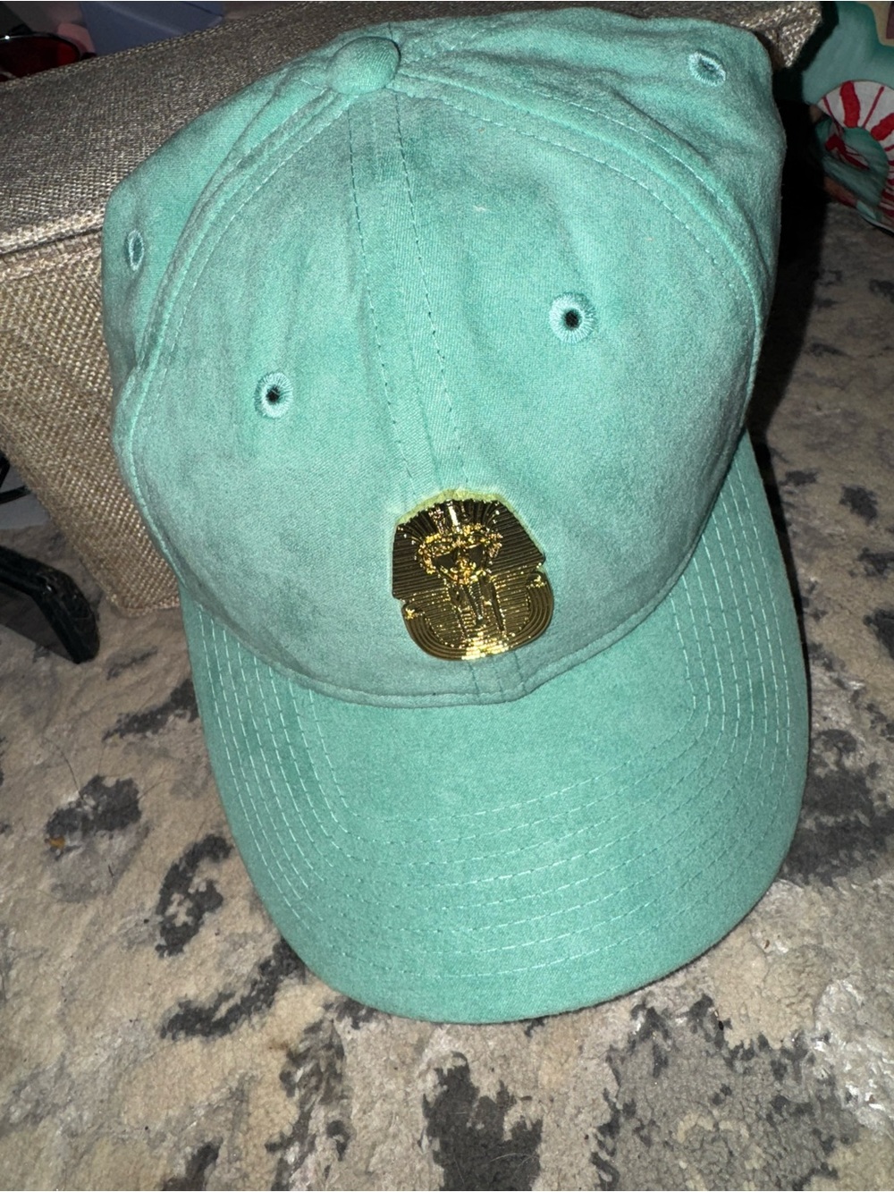 Gold Emblem Mint Green Dad Hat (5/$25) 🧢